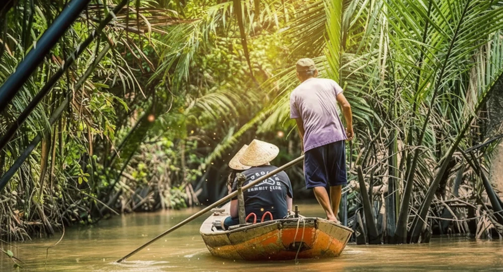 Mekong Delta with Bassac